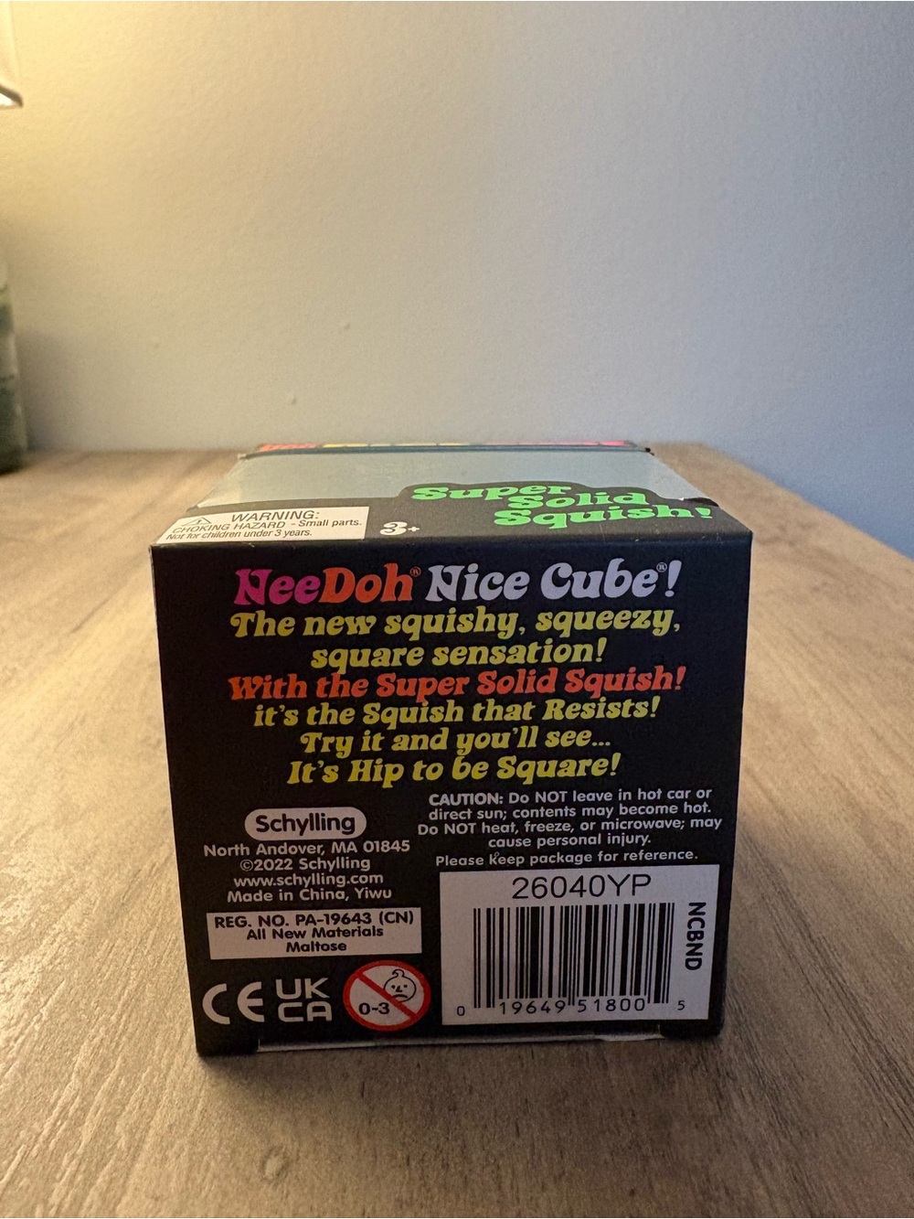 NeeDoh Nice Cube Super Solid Squish! - Picture 7 of 7